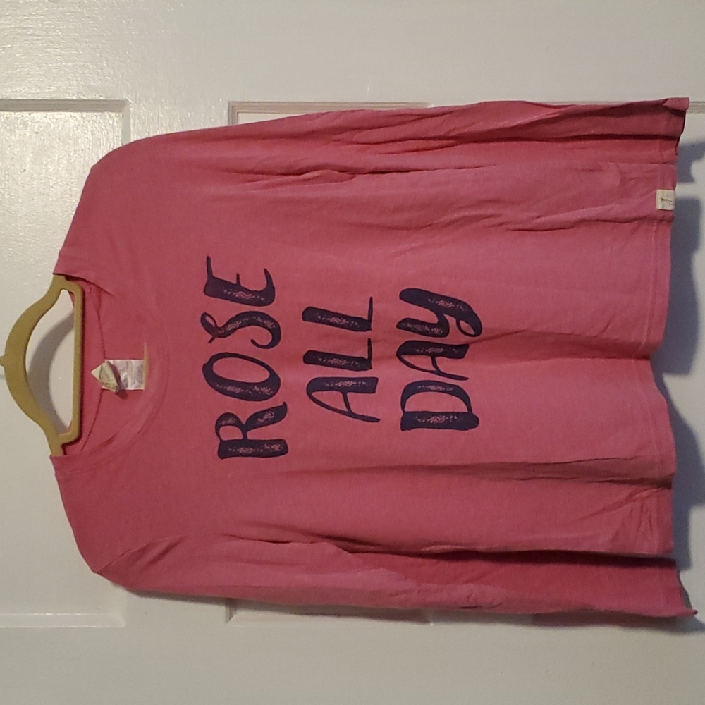 Munki Munki Long Sleeve Rose Tee